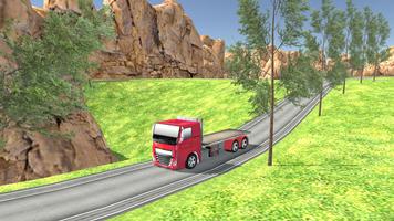 Euro Oil Truck Transport Sim स्क्रीनशॉट 2