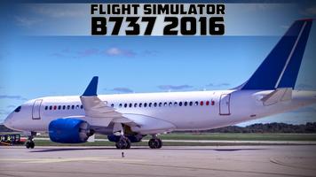 Flight Simulator B737 2016 Affiche