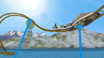 Superior Roller Coaster 3D syot layar 2