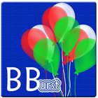 BBurst : balloons burst icon