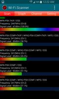 Wi-Fi Scanner captura de pantalla 1