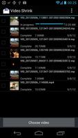 Vídeo Shrink captura de pantalla 3