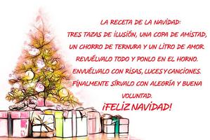 Poster Dedicatorias de Navidad y Feli