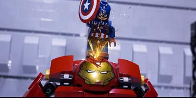 Diamonds of LEGO Super Hero Plakat