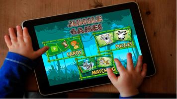 Jogos da selva Jigsaw Crianças imagem de tela 3