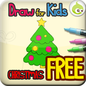 Draw for Kids, Christmas icon