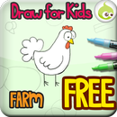 Draw for Kids, Farm Animal APK