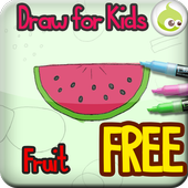 Draw for Kids, Fruit icon