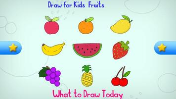 Draw for Kids, Fruit capture d'écran 2