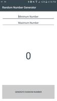 Random Number Generator โปสเตอร์