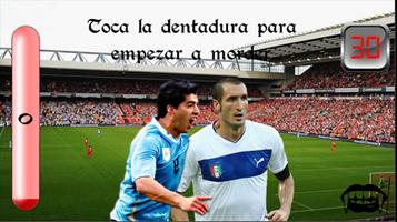 Luis Suarez Mordisco Cartaz