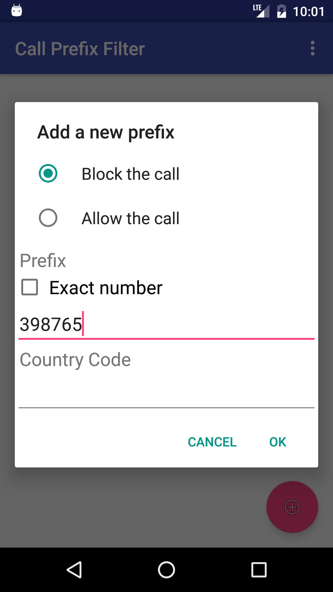 scarica prefix calling