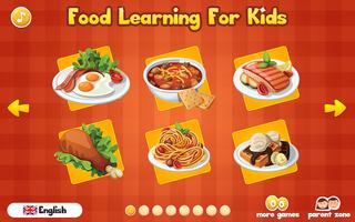 Food Learning For Kids स्क्रीनशॉट 2