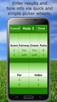 2 Schermata Golf StatKeeper scorecard