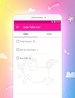 Cute ToDo List پوسٹر