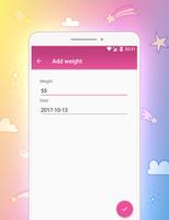 Cute weight tracker 截圖 3