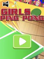 Girls Ping Pong Game Affiche