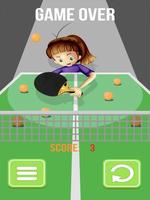 Girls Ping Pong Game capture d'écran 3