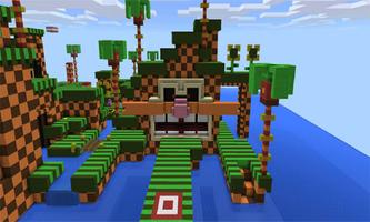 Map Sonic Parkour for MCPE Ekran Görüntüsü 2