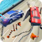 Chained Muscle Cars VS ATV Quad, Bikes, Bus icon