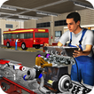 Bus Mechanic Garage - Engine Overhaul Repair Shop