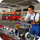 Bus Mechanic Garage - Engine Overhaul Repair Shop icon