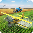 Plane, Helicopter & Drone Farming Simulator 2018 icon