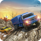 Offroad Mud-Runner Car Tow Truck: 6x6 Spin Tires icône