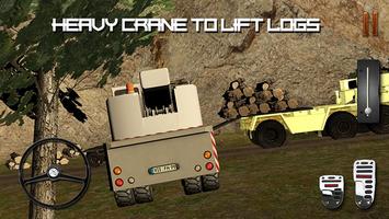 Log Transporter Cargo Truck 3D screenshot 1