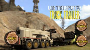 Log Transporter Cargo Truck 3D screenshot 2