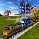 Smart Crane Robot Car Transport Train Transform 3D APK