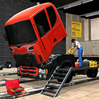 Real Truck Mechanic Workshop3D Zeichen