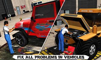 2 Schermata Real Truck Mechanic Workshop3D