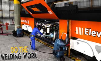 Real Bus Mechanic Workshop 3D 스크린샷 1
