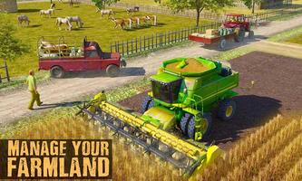 Ranch Farmer Simulator 2018: Animal Farm Manager Affiche