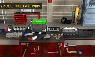 USA Truck Mechanic Garage 3D Sim: Auto Repair Shop capture d'écran 1