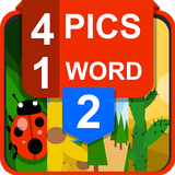 The New: 4 Pic 1 Word أيقونة