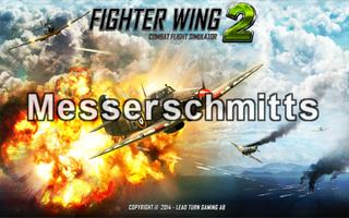 FighterWing 2 Messerschmitt الملصق