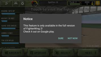 FighterWing 2 Spitfire screenshot 3