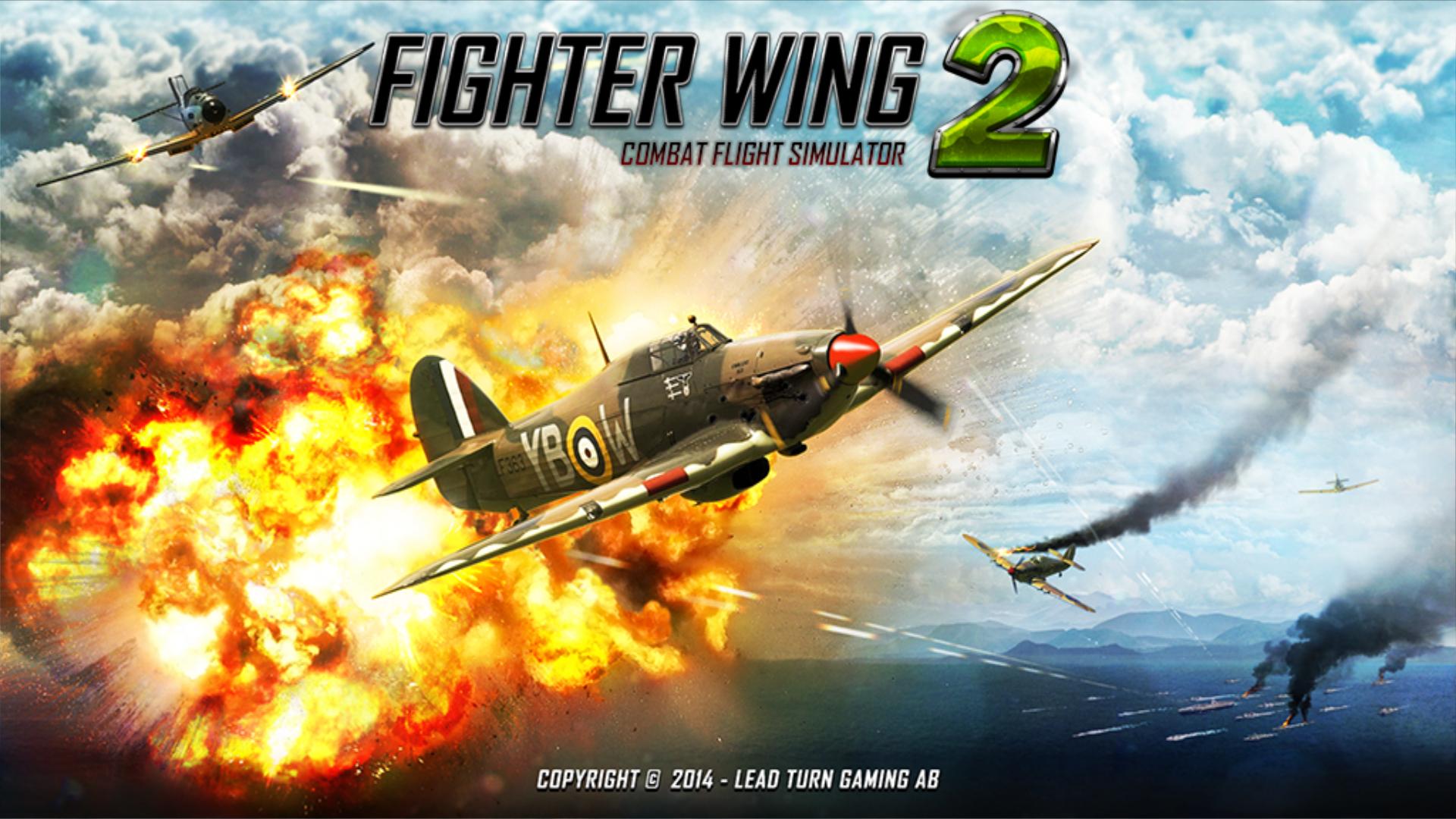 لعبة قتال الطائرات الحربية Fighter Wing 2 للأندرويد
