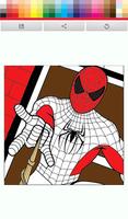 Poster Spider Man paint