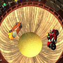 Well of Death Car Stunt : Bike Prado APK