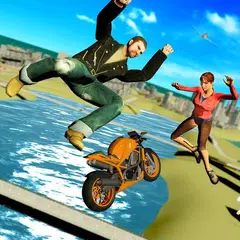 download Grande Gangster pazzo Bicicletta stunts APK
