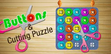 Buttons and Cutting Puzzle - Scissor Game