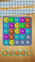 Color Button Puzzle Affiche