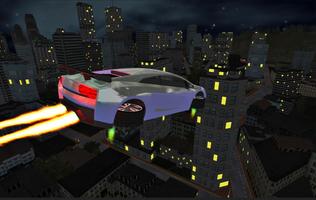 Flying Car Stunt captura de pantalla 1