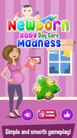 Newborn Baby Day Care Madness Cartaz