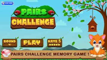 Pairs Challenge Matching Game poster