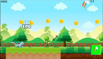Rainbow Runner Pony постер