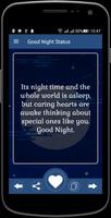 Good Night Status 스크린샷 1